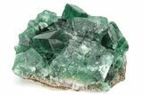 Fluorescent Green Fluorite Cluster - Diana Maria Mine, England #208870-1
